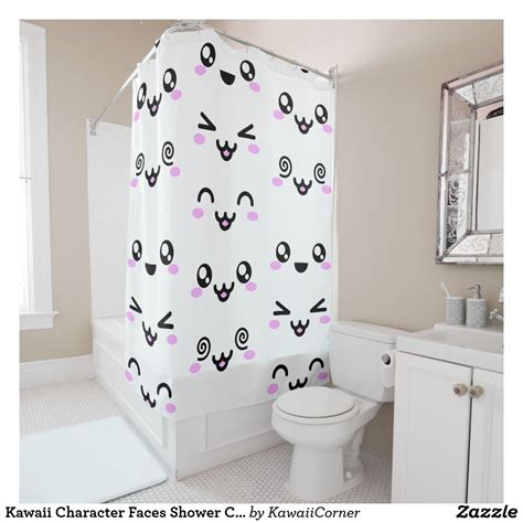 Kawaii shower curtain. Things To Know About Kawaii shower curtain. 