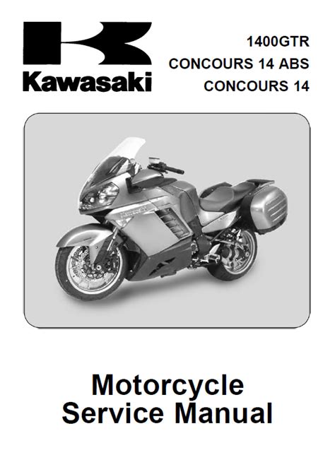 Kawasaki 1400gtr concours14 abs concours14 service manual. - The practice managers guide to bas gst installments and.