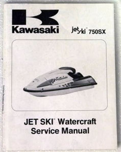 Kawasaki 1993 750sx jetski original owners manual. - Ideal 4850 95 ep manuale di servizio.