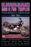 Kawasaki 500 750 triples performance portfolio 1969 1976. - Autoridades en los andes, los atributos del señor.