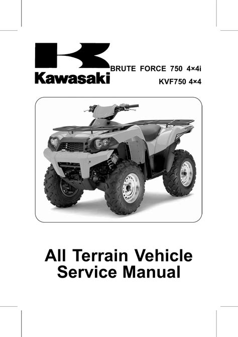 Kawasaki 750 brute force service manual. - John deere x300 manuale di servizio.