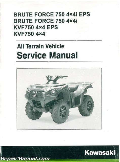 Kawasaki atv kvf750 brute force 2000 2009 service repair manual. - Parts manual for atlas copco xams 286.