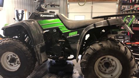 Kawasaki bayou 220 oil capacity. We are filming a review and overview of the Kawasaki Bayou 220 2x4 atv. Also going over how to service and maintain this machine.More Bayou 220 service video... 