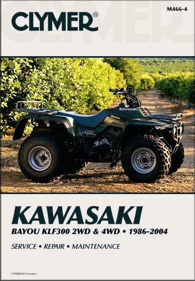 Kawasaki bayou 300 4wd atv manual. - Manuali di installazione di trane xv90.
