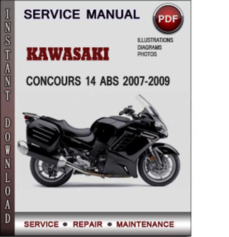 Kawasaki concours 14 abs 2007 2009 factory service repair manual. - Führen durch vorbild. lehren aus dem leben gandhis..