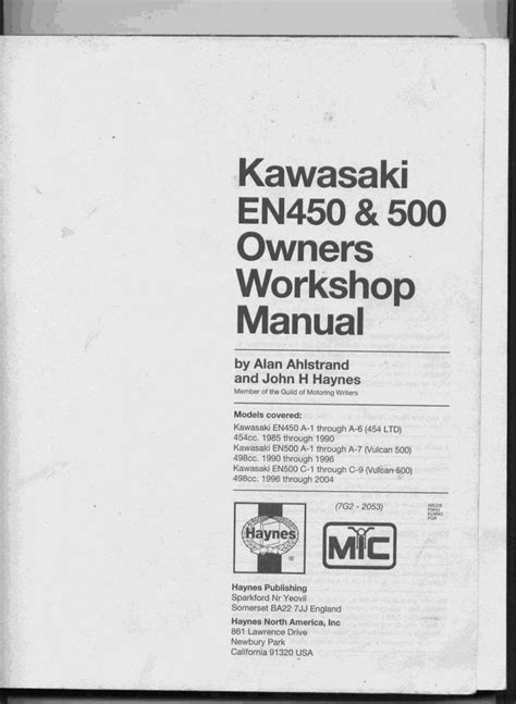 Kawasaki en450 ltd manualkawasaki wheel loader manual. - Harley davidson golf cart service manual.