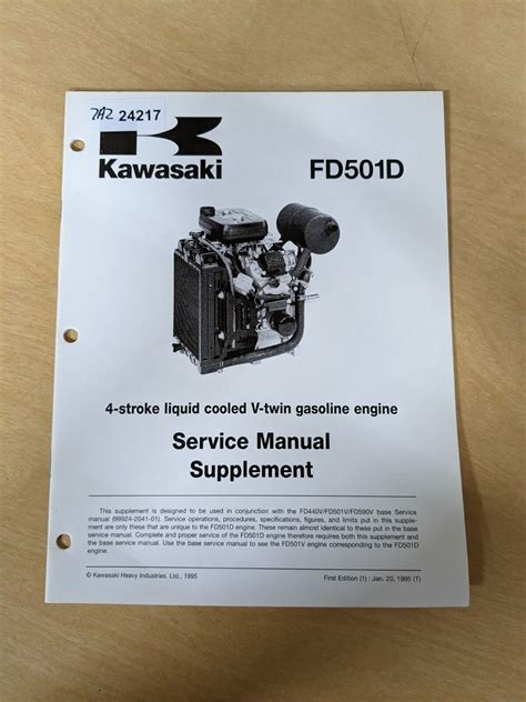 Kawasaki fd501d 4 stroke liquid cooled v twin gasoline engine workshop service repair manual. - Stihl br 500 550 600 backpack blower repair manual.