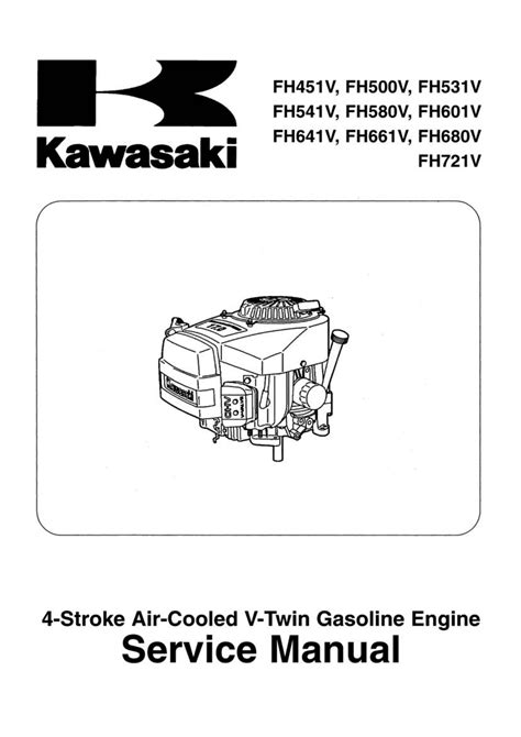 Kawasaki fh531v fh601v 4 stroke air cooled v twin gas engine full service repair manual. - Mastering the trade by john carter free download.
