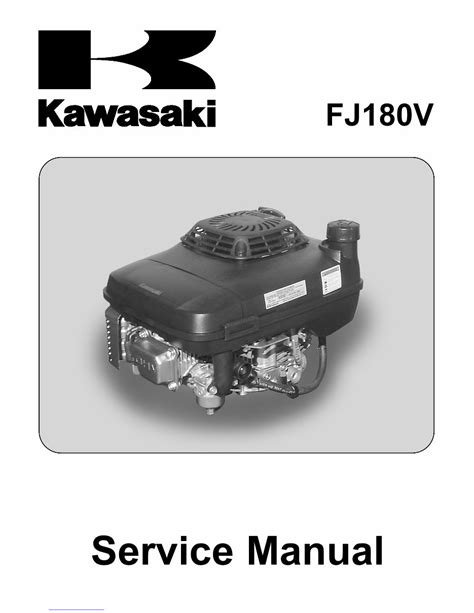 Kawasaki fj180v 4 stroke air cooled gasoline engine workshop service repair manual. - La guerra en la edad media.