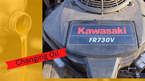 Kawasaki fr730v oil type. Checking Oil Clarity - Checking oil clarity is important when changing oil. Learn about checking oil clarity at HowStuffWorks. Advertisement If you're unsure when your last oil cha... 