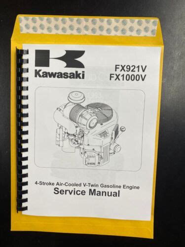 Kawasaki fx921v fx1000v 4 stroke air cooled v twin gas engine full service repair manual. - Operating manual for panasonic cordless phone.