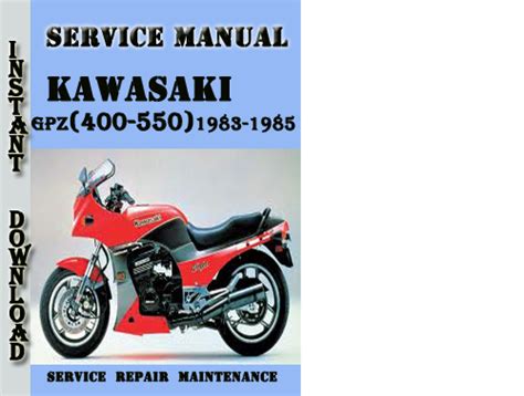 Kawasaki gpz 550 manual de reparación. - Timberjack 850 950 feller buncher workshop manual.