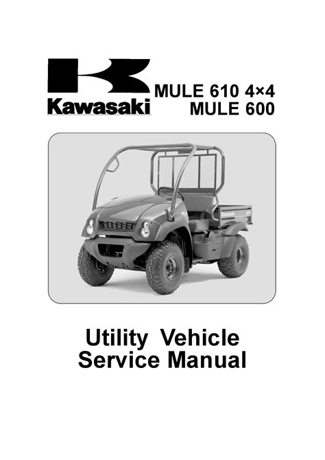 Kawasaki kaf 400 mule 600 610 service manual 2005. - Mercedes benz w201 service manual free.