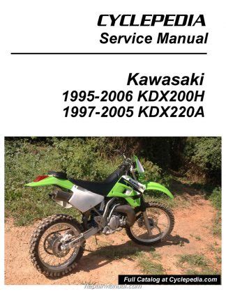Kawasaki kdx 125 manual de servicio. - Kenmore heavy duty 60 series washer manual.