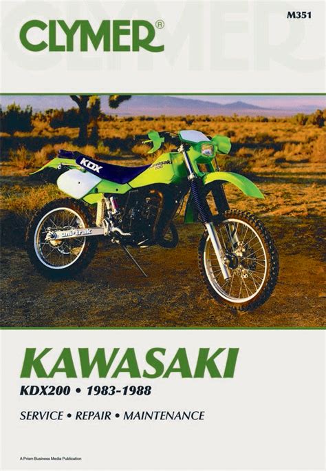 Kawasaki kdx200 kdx250 service manual repair 1989 1994 kdx 200 250. - Manuel de chariot élévateur toyota 42 4fgc20.