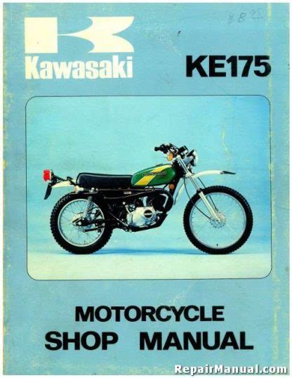 Kawasaki ke 175 d repair manual. - 2006 acura tl ac receiver drier manual.