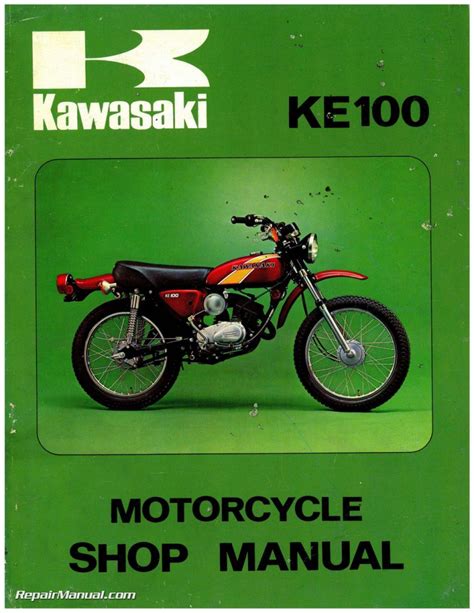 Kawasaki ke100 g5 service repair workshop manual 1971 1975. - Periodismo, una visión desde nuevo león.