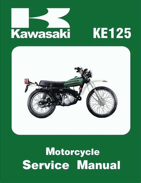 Kawasaki ke125 motorcycle full service repair manual 1974 1980. - Kenmore water softener manual 370 series.