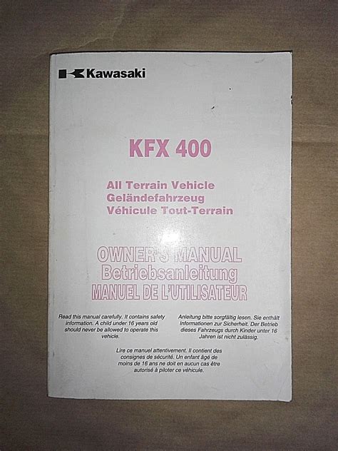 Kawasaki kfx 700 manuale di servizio. - The elder scrolls iv guida al gioco completa di cris converse.