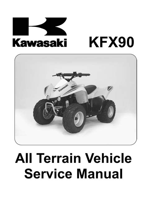 Kawasaki kfx 90 service manual repair 2007 2009 kfx90. - Yamaha golf cart g9 service manual.