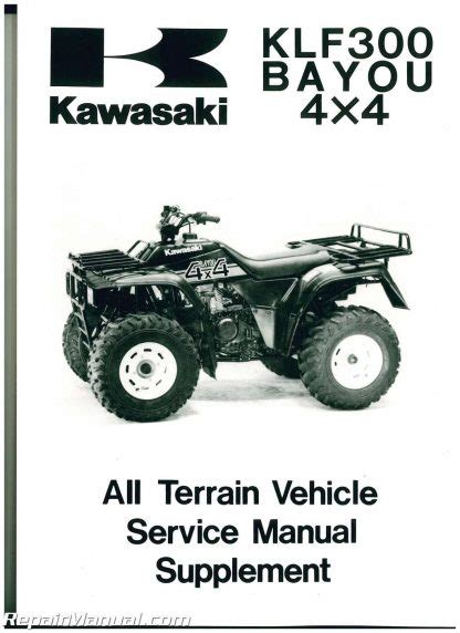 Kawasaki klf300 bayou 4x4 1989 factory service repair manual. - Tietoja oulun yliopiston lääketieteellisen tiedekunnan tutkimustoiminnasta lukuvuonna 1981-1982..