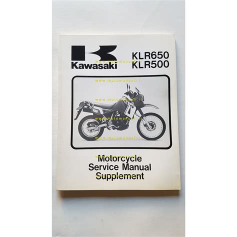 Kawasaki klr500 klr650 1987 manuale di riparazione per officina. - Introduction to spectroscopy solution manual 4th edition.