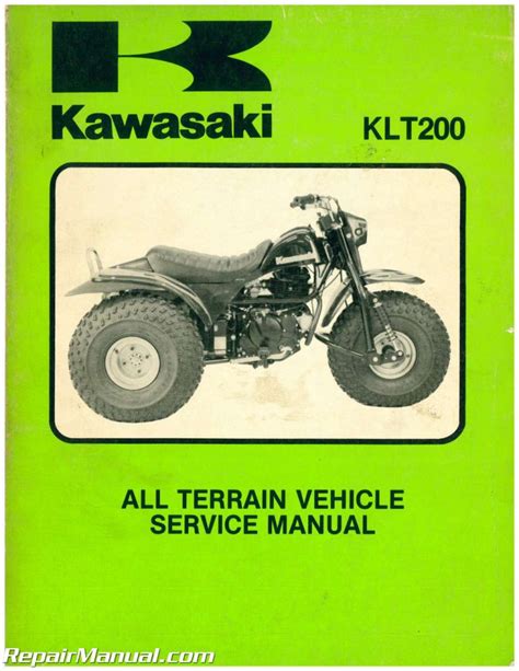 Kawasaki klt 200 3 wheeler manual. - 06 vw beetle tdi repair manual.