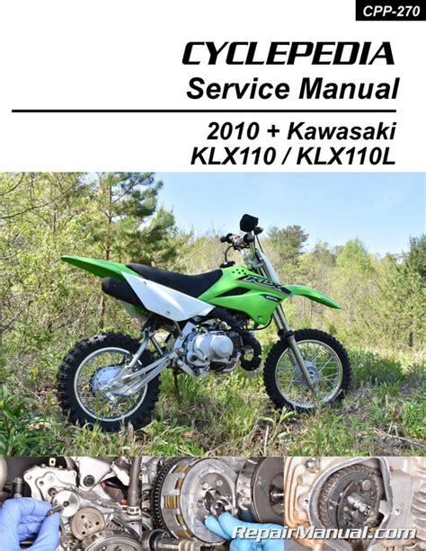 Kawasaki klx110 klx110 full service repair manual 2002 2013. - Briggs and stratton 8 5 hp repair manual.