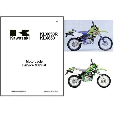 Kawasaki klx650 1995 repair service manual. - Analisis de la divina comedia (centro literario).
