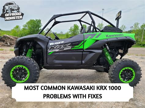 Kawasaki krx 1000 problems. Things To Know About Kawasaki krx 1000 problems. 