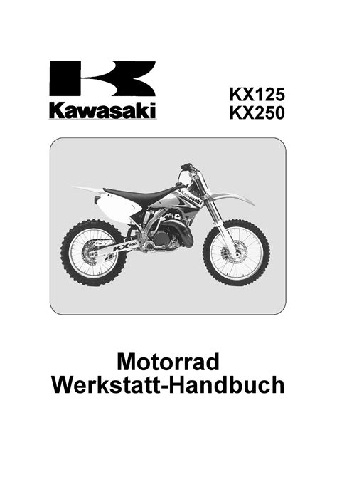 Kawasaki kx 125 1997 repair manual. - Taschenbuch der deutschen und schweizer flora.