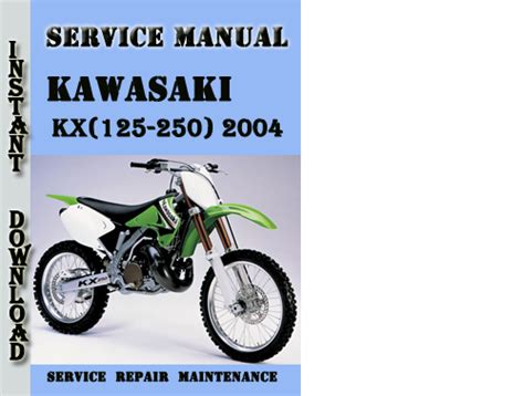 Kawasaki kx 250 f 2004 service motorcycle repair manual. - Engel reid second edition solution manual.