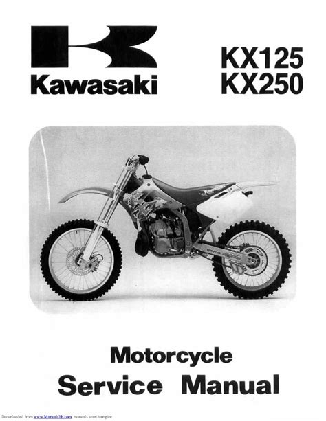 Kawasaki kx125 kx250 motorcycle service manual 1998. - Centro interamericano de vivienda y planeamiento, 1952-1962..