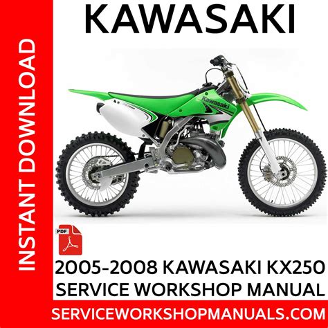 Kawasaki kx250 2005 factory service repair manual. - Manuali di trimble tsc3 trimble tsc3 manuals.