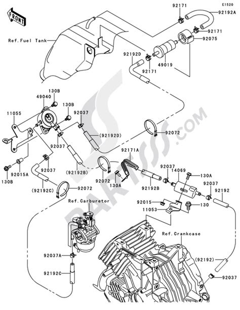Kawasaki Gear Assembly, Steering (39191-0022) is used in F