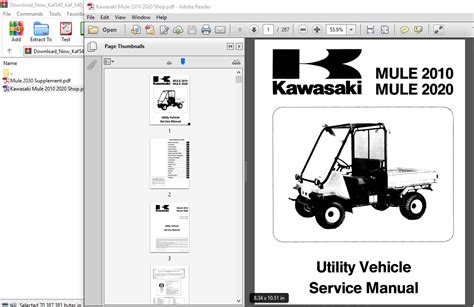Kawasaki mule kaf 540 manuel de réparation. - Suzuki grand vitara 2004 factory service repair manual.