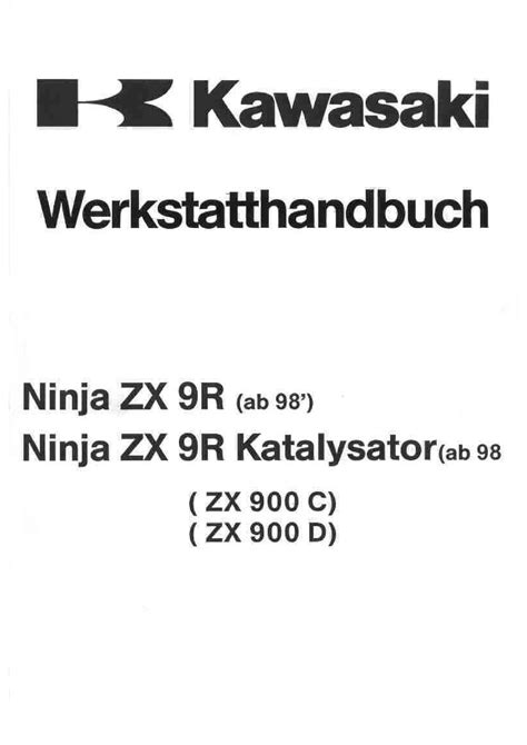 Kawasaki ninja zx 9r service manual german ab 98. - 1975 johnson outboards service manual 15hp modelle 15r75 15e75 15rl75 15el75.