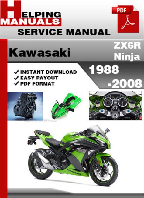 Kawasaki ninja zx6r 1998 2008 repair service manual. - Imigrantes italianos e portugueses no brasil.
