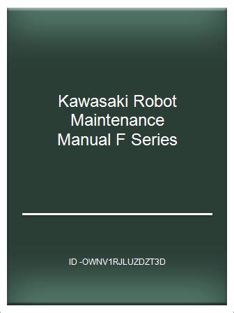 Kawasaki robot maintenance manual f series. - Lettere di sidney sonnino ad emilia peruzzi, 1872-1878.