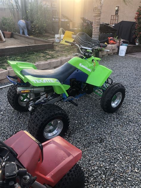 Vehicle history and comps for 1988 Kawasaki Tecate 4 VIN: JKAZFMA18JB504621 - including sale prices, photos, and more. MARKETS AUCTIONS. Kawasaki tecate 4 for sale