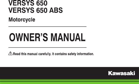 Kawasaki versys bedienungsanleitung download herunterladen anleitung handbuch kostenlose free manual buch gebrauchsanweisung. - Samsung front load washing machine manuals.