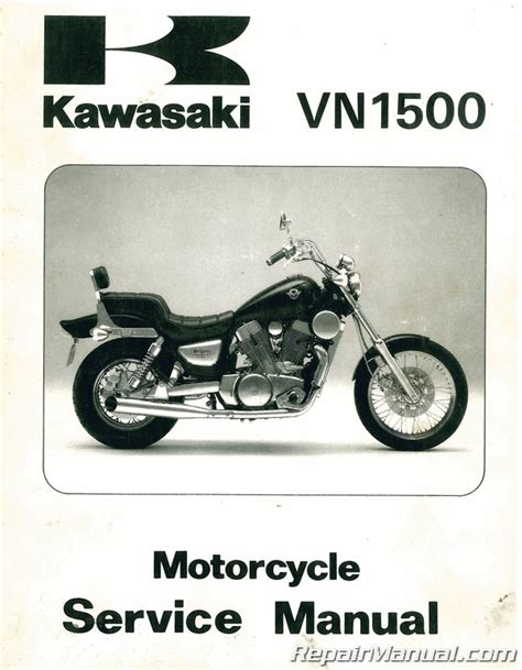 Kawasaki vn1500 vulcan 1987 to 1999 service manual. - Weh' dir, dass du ein enkel bist.