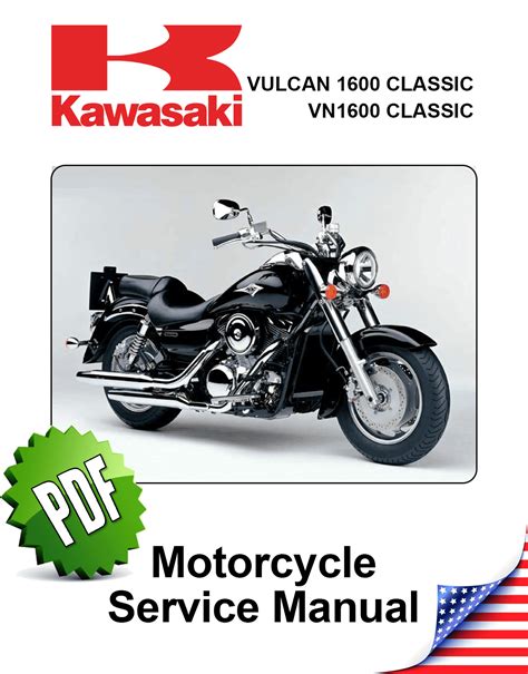 Kawasaki vn1600 2003 2006 manual de reparación de servicio descarga. - Manual do power mill 5 5.