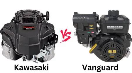 Kawasaki vs vanguard. Briggs and Stratton’s engines employ the use of single cylinders which make them more vulnerable to vibrations and damage, unlike the Kawasaki engines which use V-Twin cylinders. Briggs engines constantly encounter carburetor problems. Compared to the Kawasaki engines, the Briggs and Stratton engines are not as efficient in terms of cooling. 