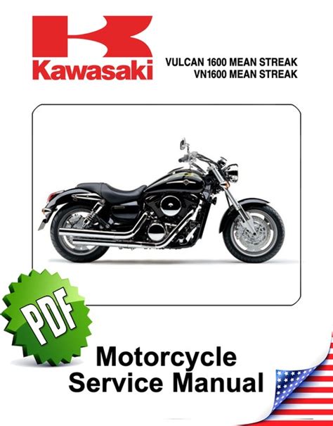 Kawasaki vulcan vn1600 mean streak motorrad service reparaturanleitung 2004 2006. - Soluzioni manuali wiley plus cutnell e johnson.