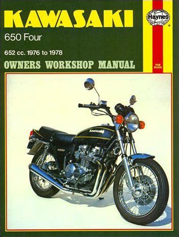 Kawasaki z650 kz650 motorcycle full service repair manual 1976 1983. - Kawasaki kz500 kz550 zx550 1979 1985 manuale di servizio.