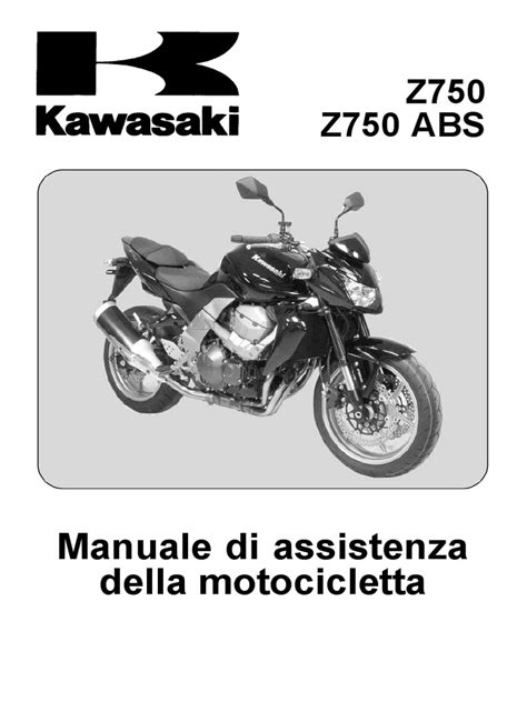 Kawasaki z750 2007 2010 manuale di servizio di riparazione. - Bibliographie sommaire de la république du niger..