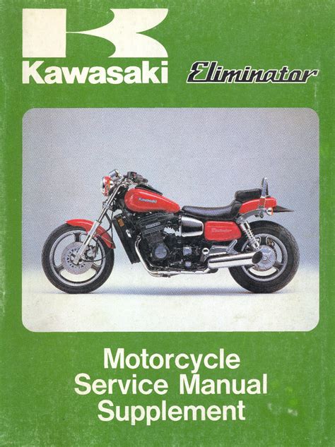 Kawasaki zl900 zl1000 eliminator 1985 1986 1987 service manual repair guide download. - Honda cb 125 twin service manual.