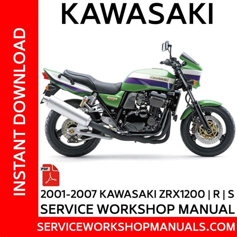 Kawasaki zrx1200 2001 2007 manuale di riparazione per officina. - Malerei und graphik in der ddr.