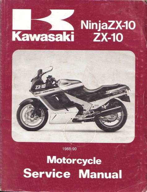 Kawasaki zx 10 ninja 1988 to 1990 service manual. - Piper pa 31 350 p flight manual.